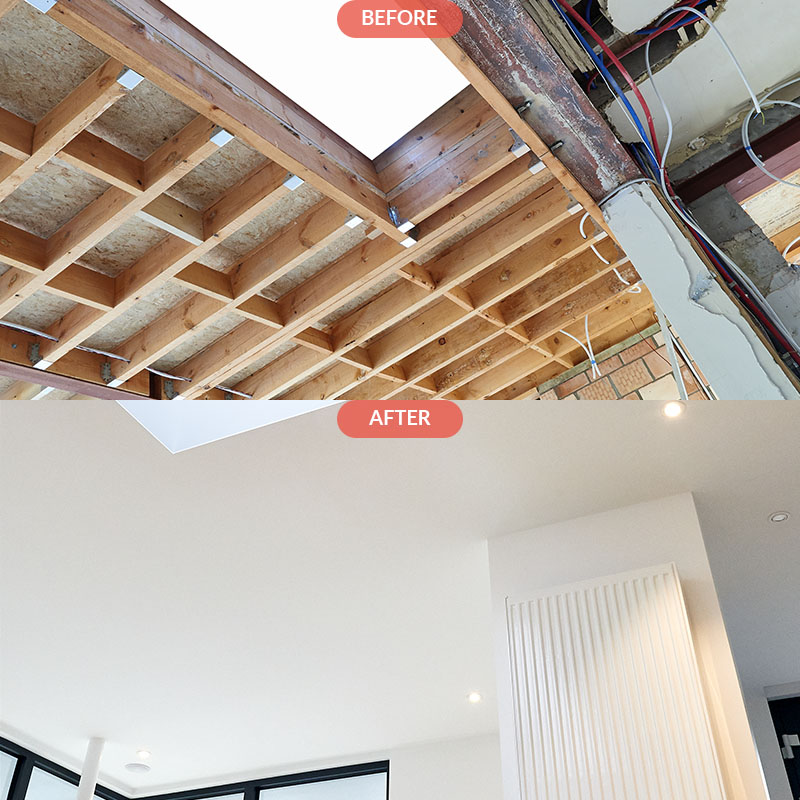 Ceiling Framing And Refinishing Brooklyn Nyc2