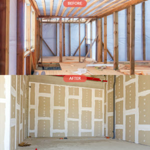 Framing and Sheetrock Installation East Village NYC